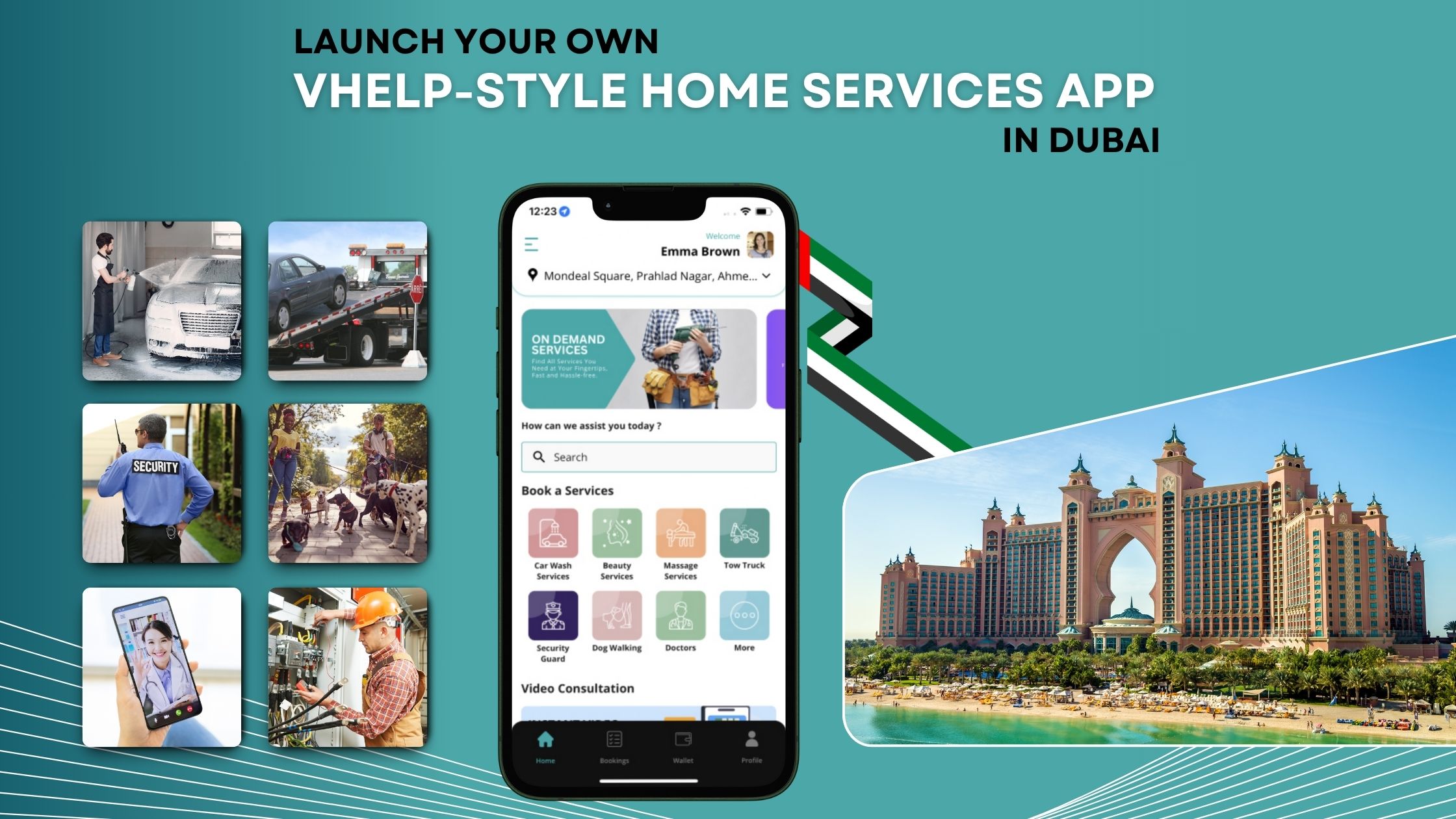 vhelp-style home services app