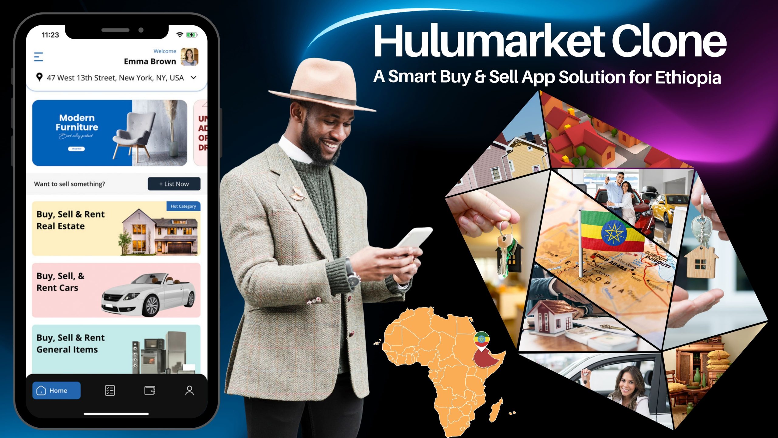 Hulumarket Clone