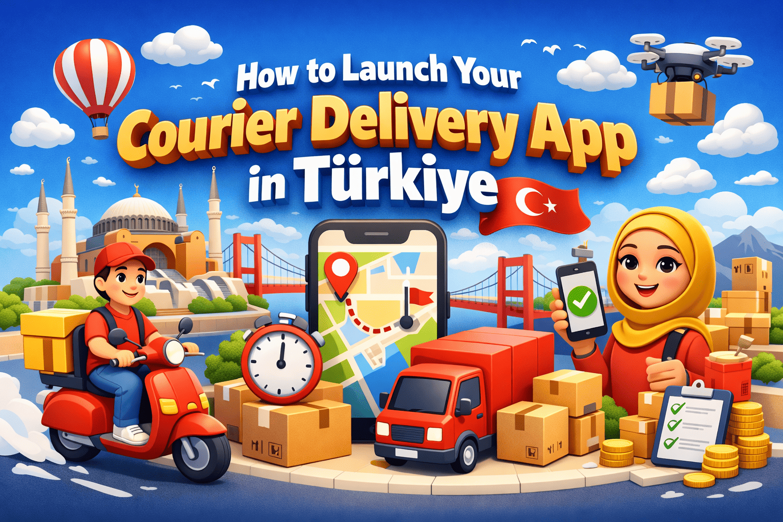 Courier Delivery App in Turkiye