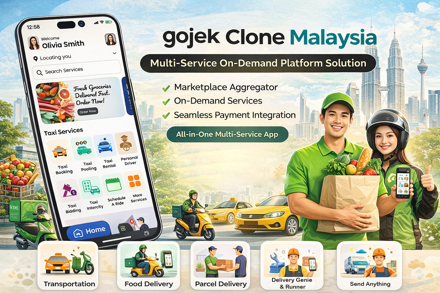 Gojek Clone App in Malaysia