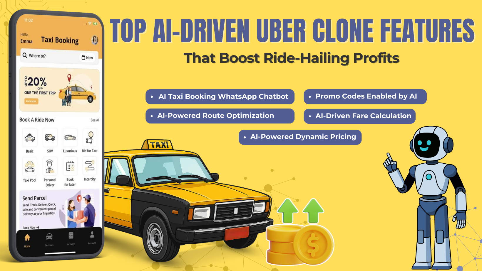 ai-driven uber clone