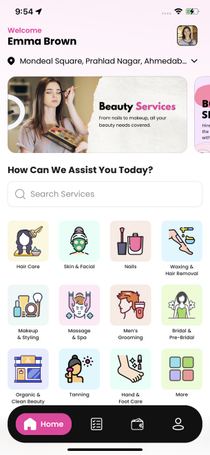 user app
