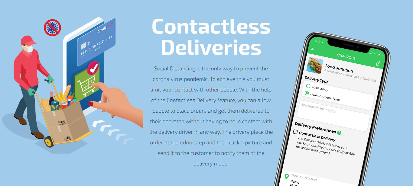 contactless deliveries