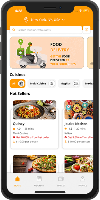 user rate & review to restaurant & driver