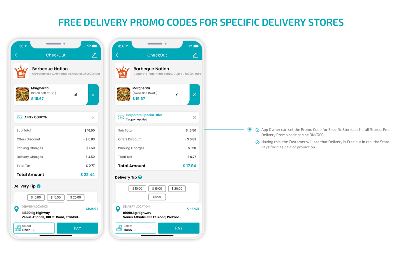 Free Delivery Promo Codes