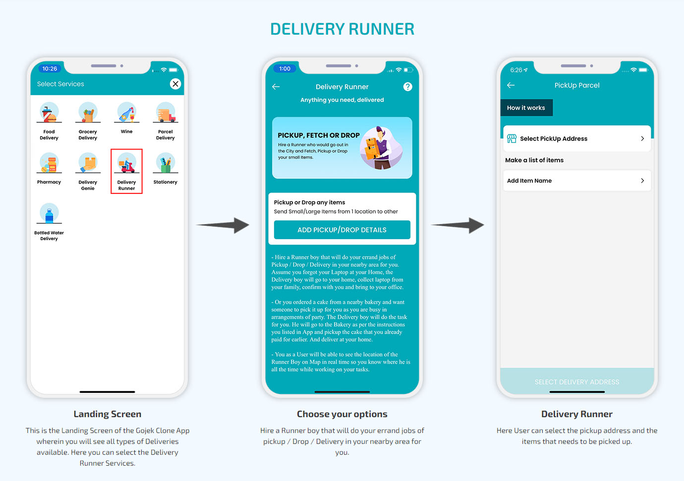 delivery runner