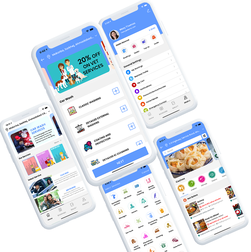 Gojek clone app