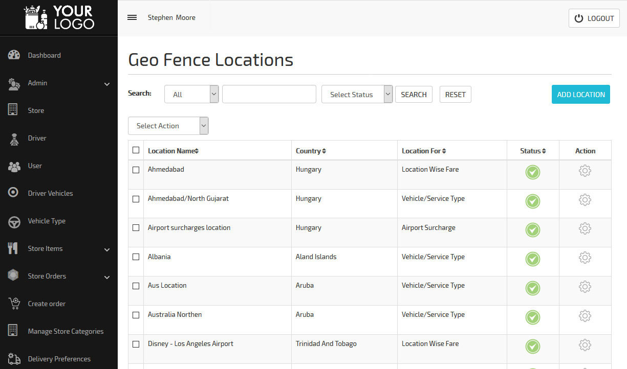 geo locations