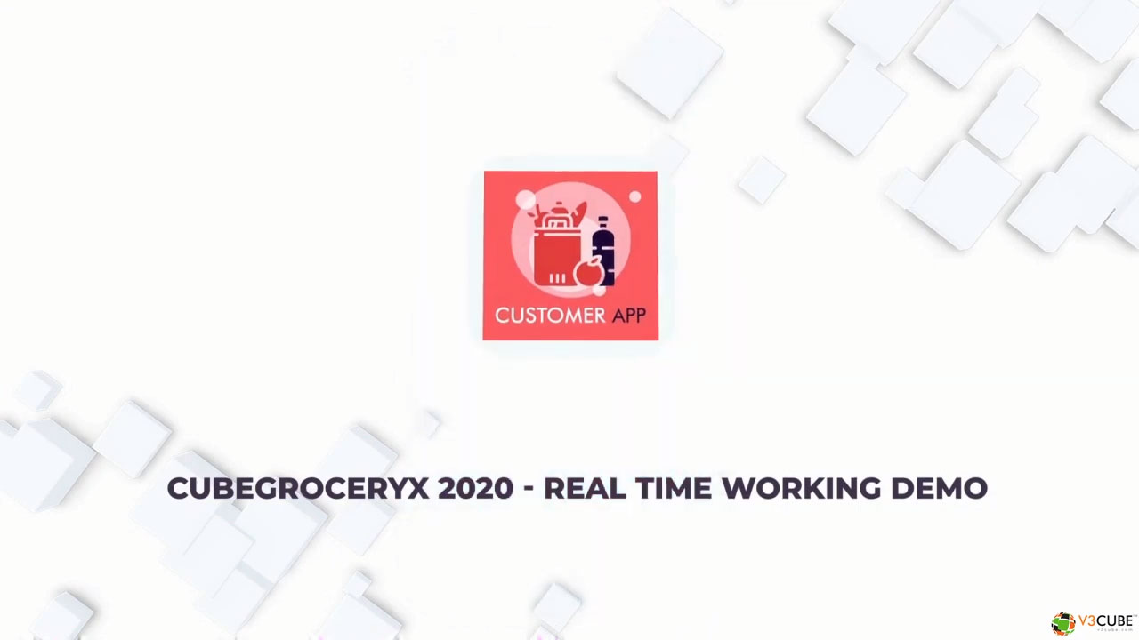 grocery app video