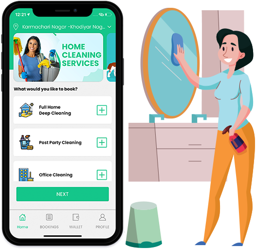 Clone of GoClean OnDemand House Cleaning App
