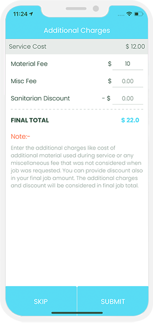 provider manage work location