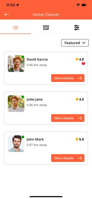 home cleaner details