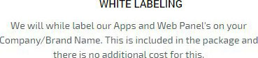 White Labeling