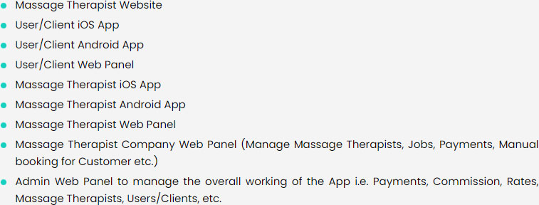 uber for massage