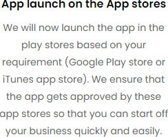 app launch on the app stores
