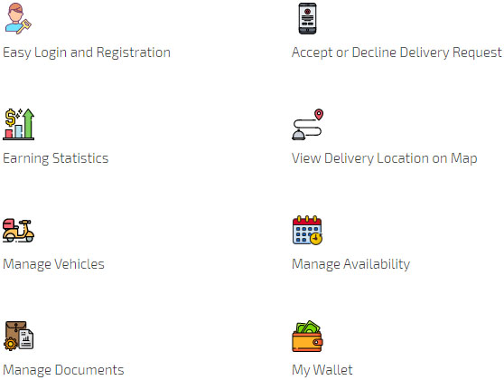 driver app of pharmacy delivery app