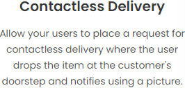 contactless delivery