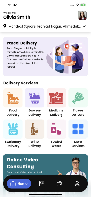 user profile setting