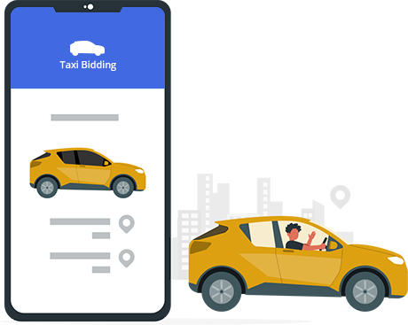 taxi bidding feature