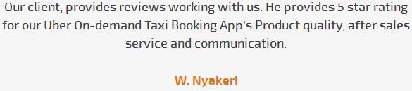 W. Nyakeri review