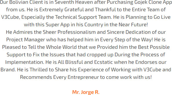Mr. Jorge R.