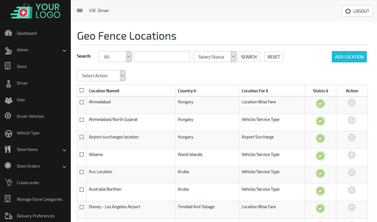 geo fence location