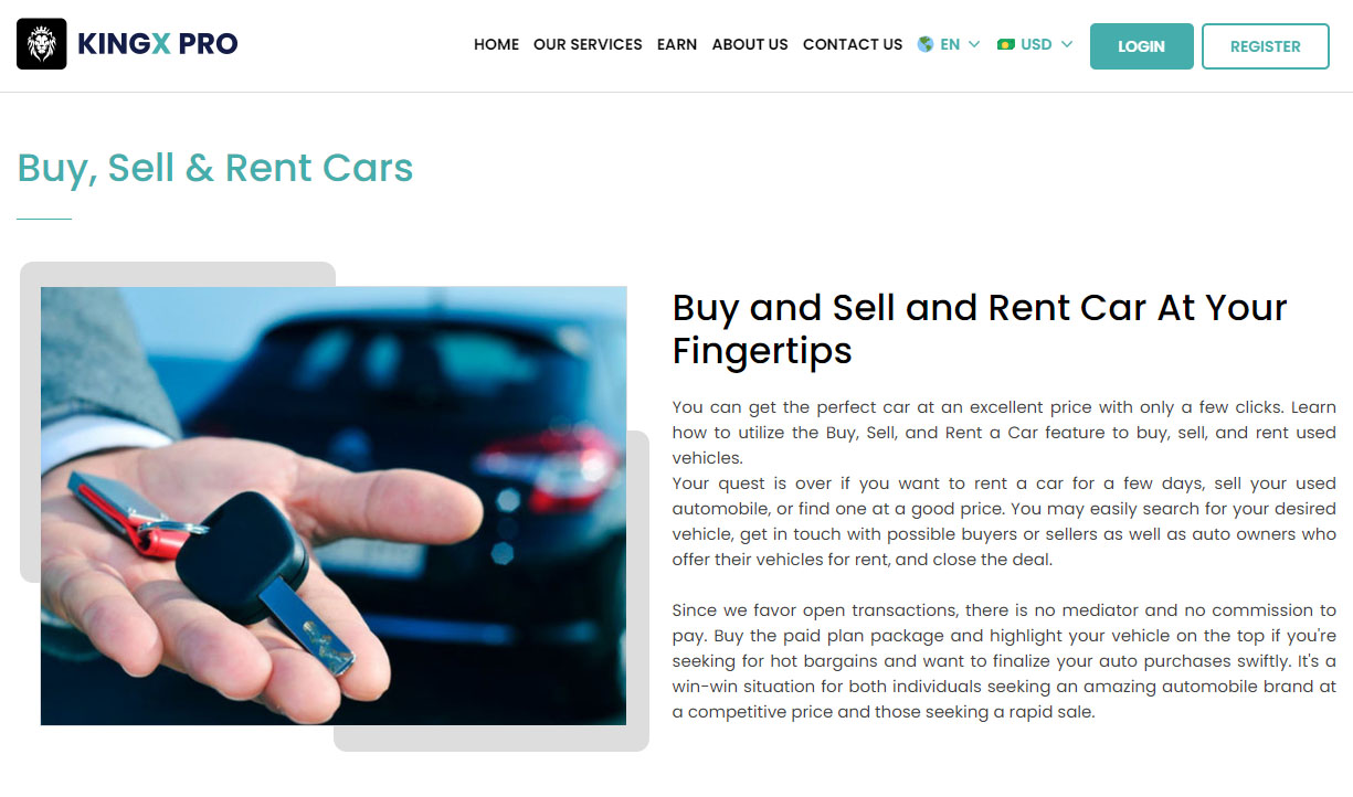 buy sell & rent car