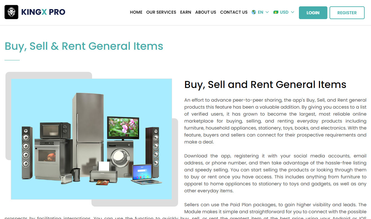 buy sell & rent general items