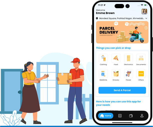 delivery service app development
