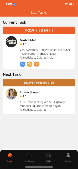 delivery get delivery request