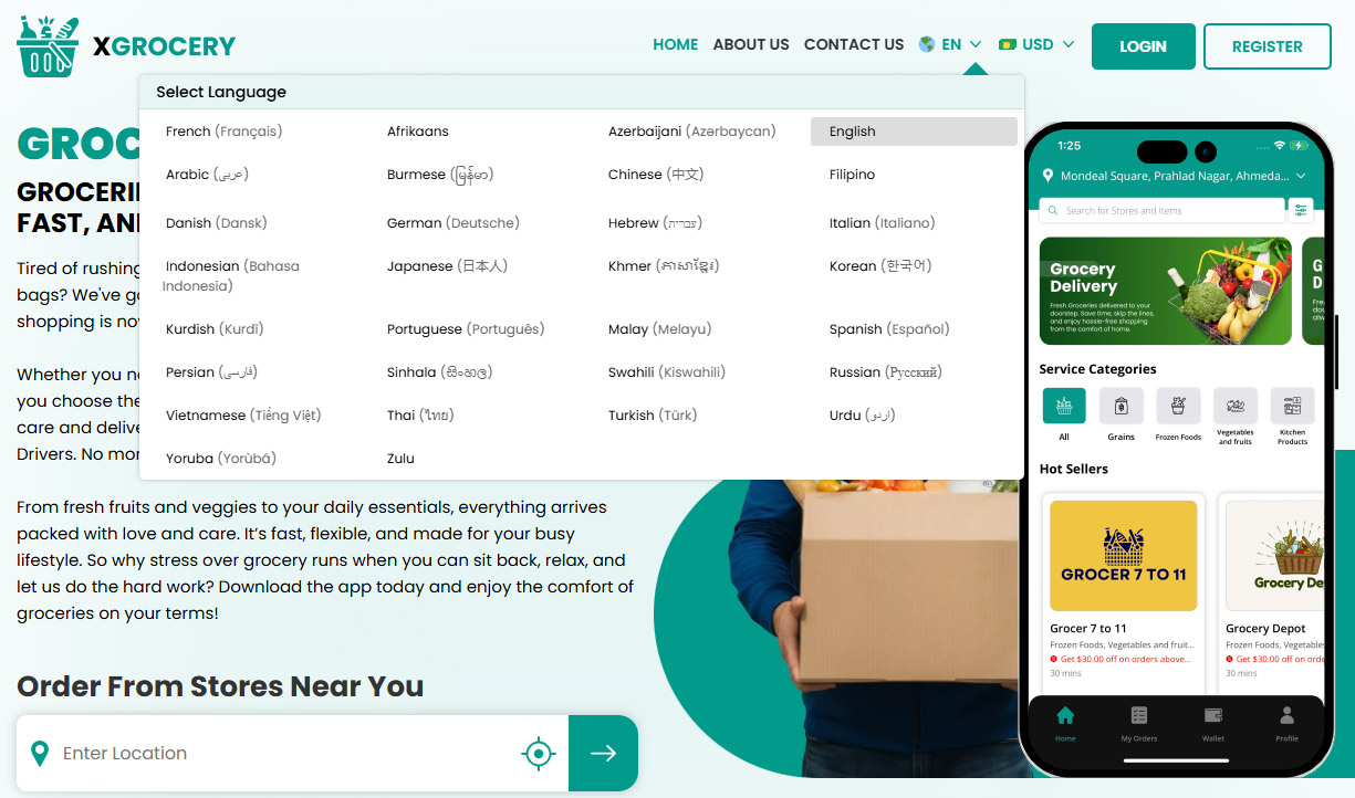 Choose Your Language