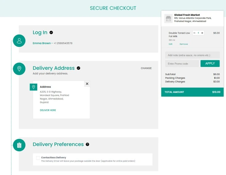 Grocery Store Checkout