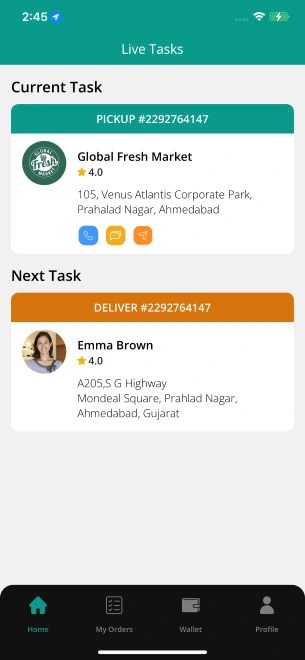 delivery driver profile