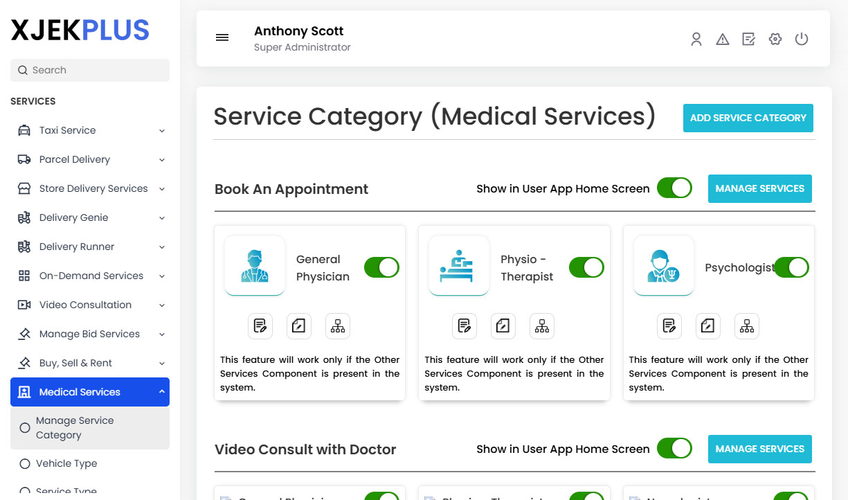Medical Services Category Management