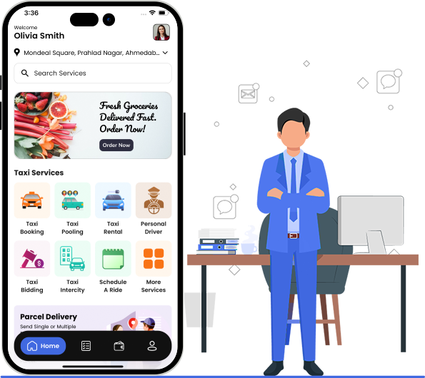 Gojek clone app flow