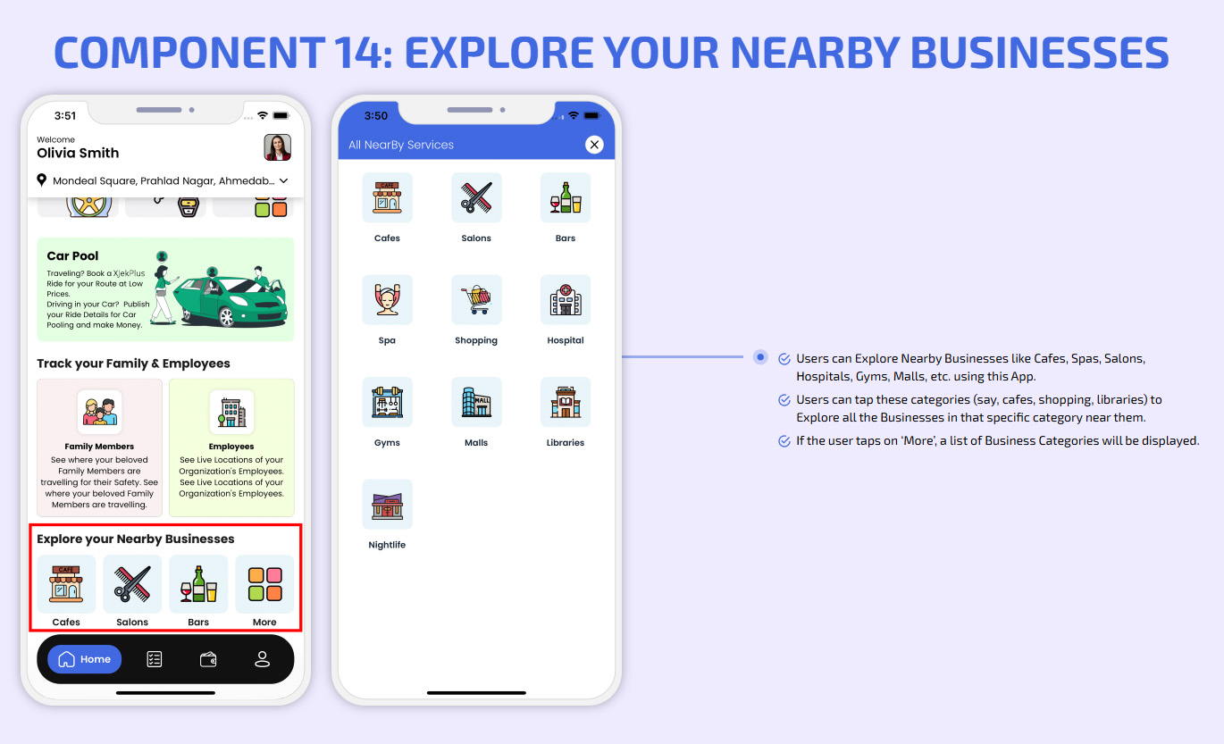 Explore your Nearby Businesses