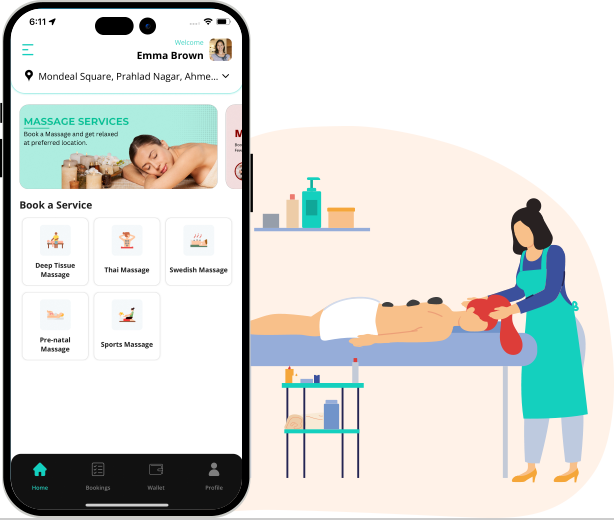 massage on demand app