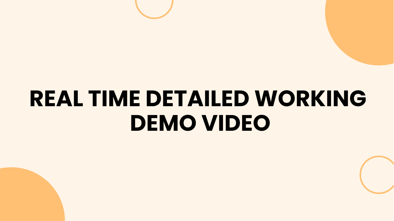Real Time Demo